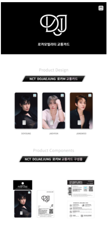 NCT DOJAEJUNG Perfume (LOCA Mobility Card)