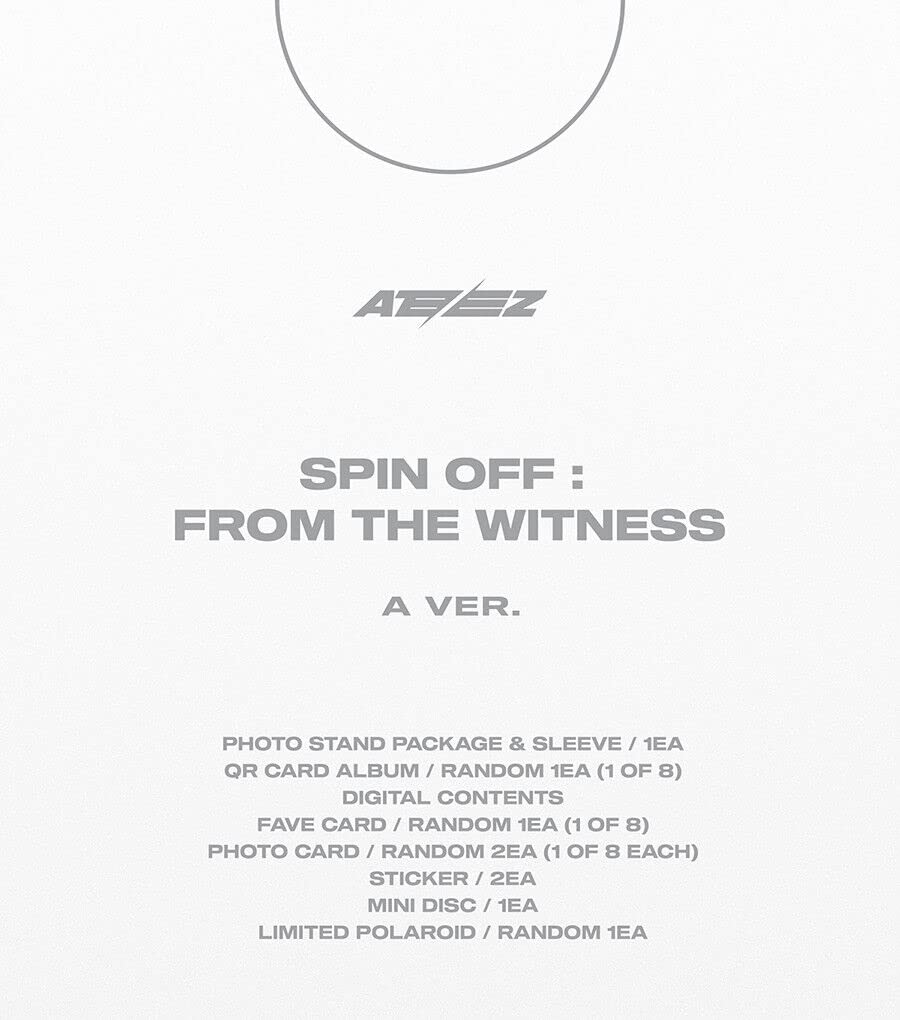 ATEEZ [SPIN OFF: FROM THE WITNESS] (POCAALBUM) A VER. / Z VER.