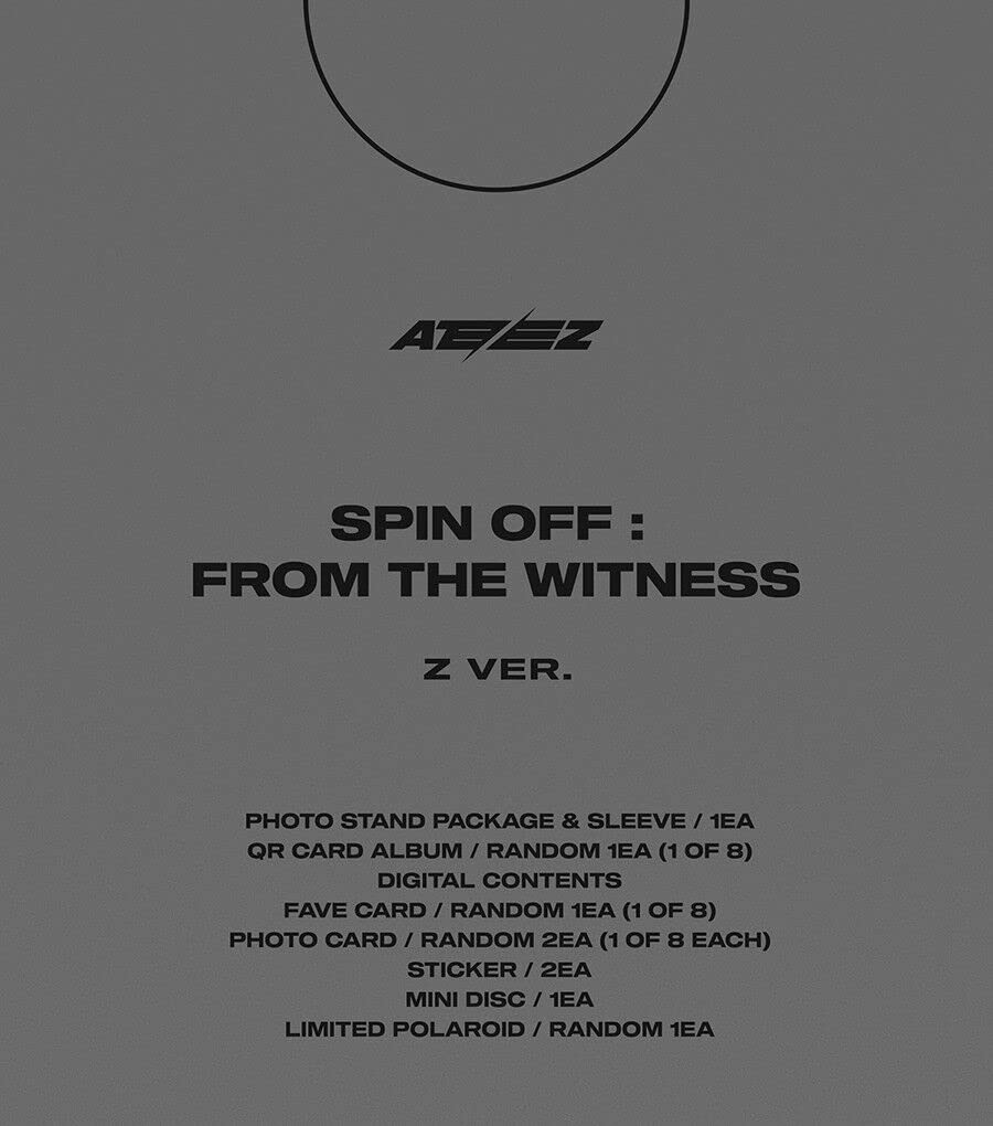 ATEEZ [SPIN OFF: FROM THE WITNESS] (POCAALBUM) A VER. / Z VER.