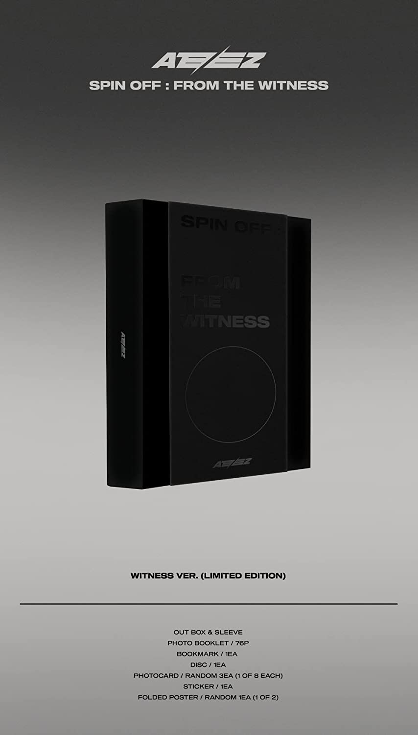 ATEEZ [SPIN OFF: FROM THE WITNESS] WITNESS VER. (LIMITED EDITION)