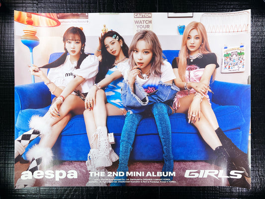 Aespa - Girls [OFFICIAL] POSTER