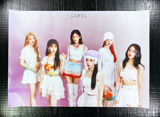 STAYC 3RD MINI ALBUM WE NEED LOVE OFFICIAL POSTER