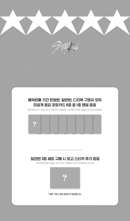 Stray Kids the 3rd Album [★★★★★ (5-STAR)]  Limited USA Ver