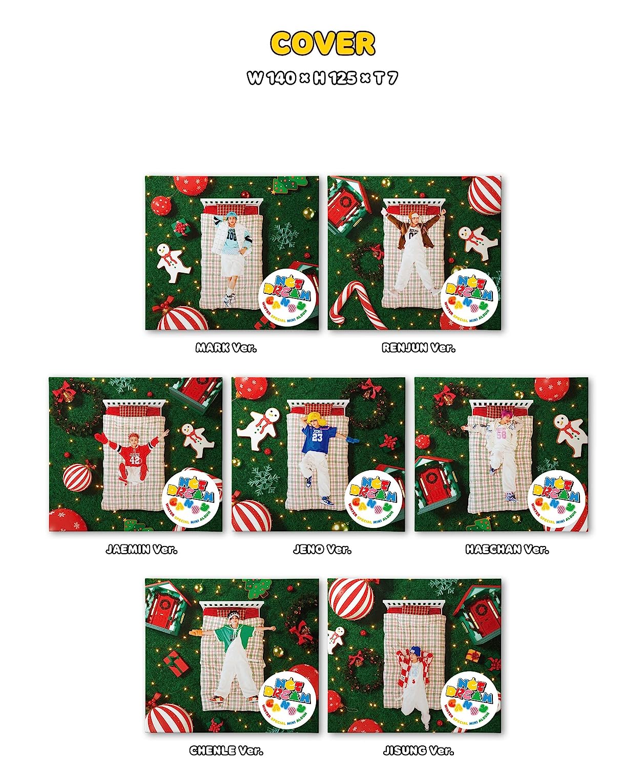 NCT DREAM Winter Special Mini Album_'Candy' (Digipack Ver.) Random