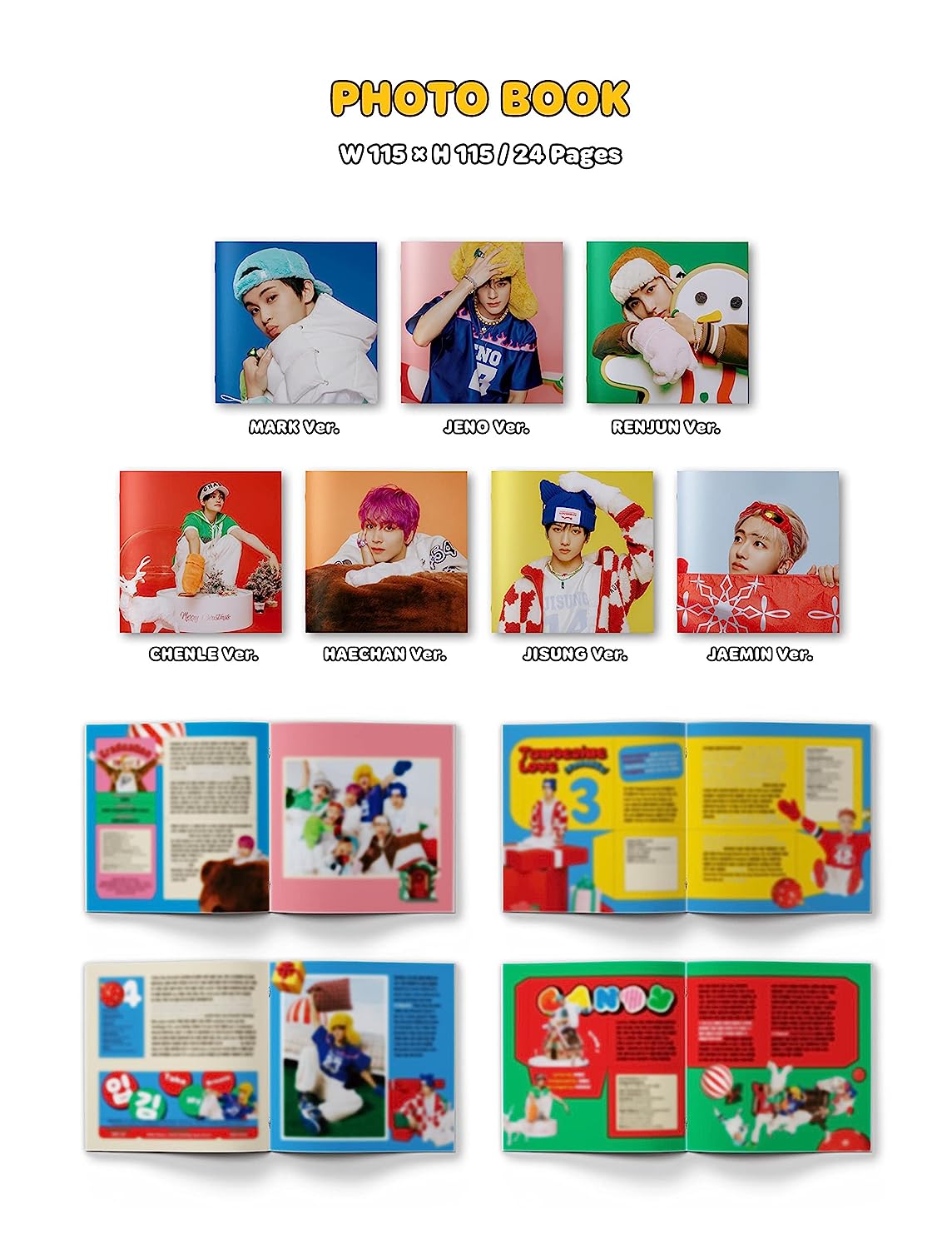 NCT DREAM Winter Special Mini Album_'Candy' (Digipack Ver.) Random