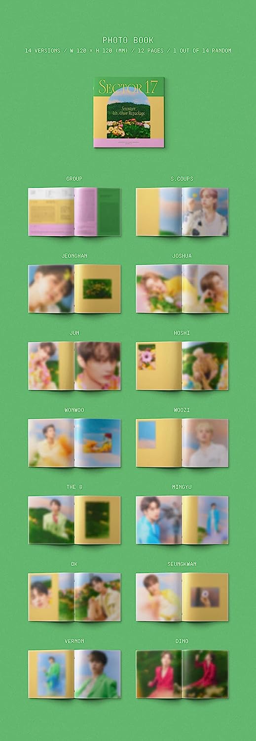SEVENTEEN 4th Album Repackage 'SECTOR 17' COMPACT Ver