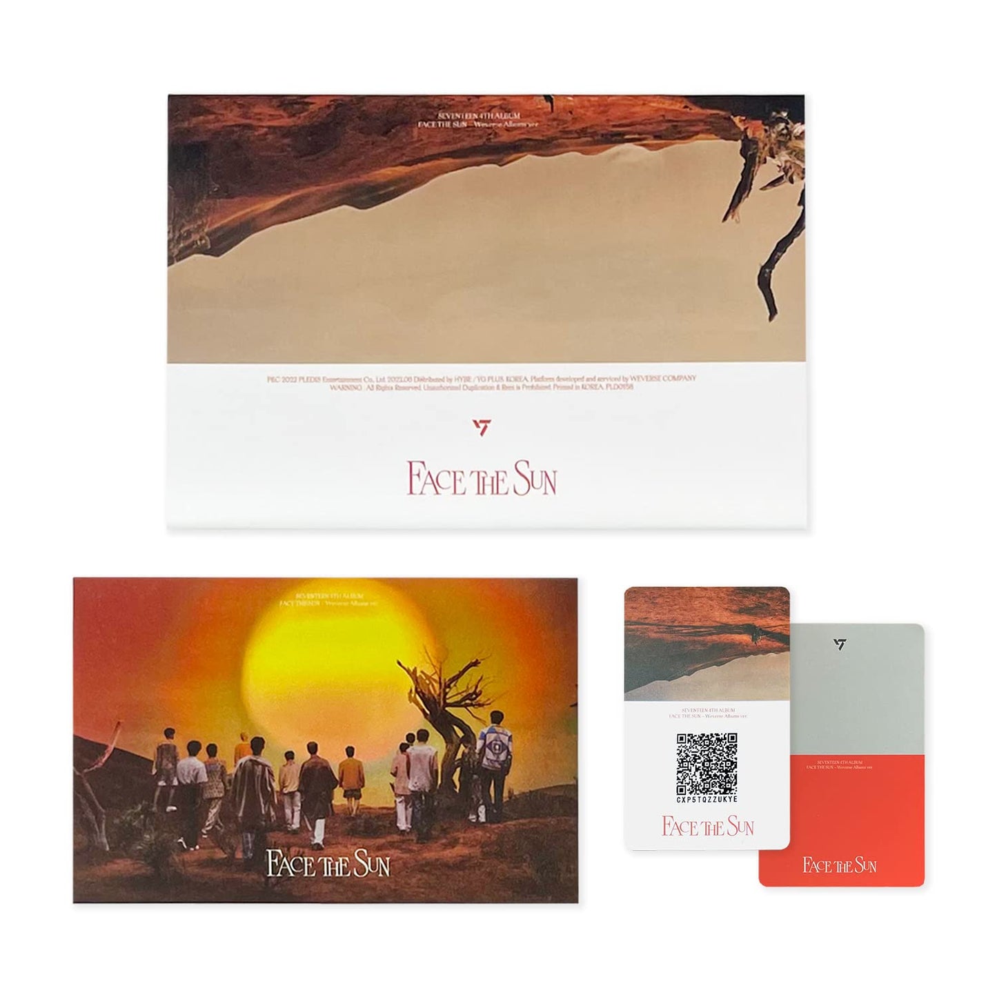 SEVENTEEN: 4th Album [Face the Sun] (Weverse Albums ver.)