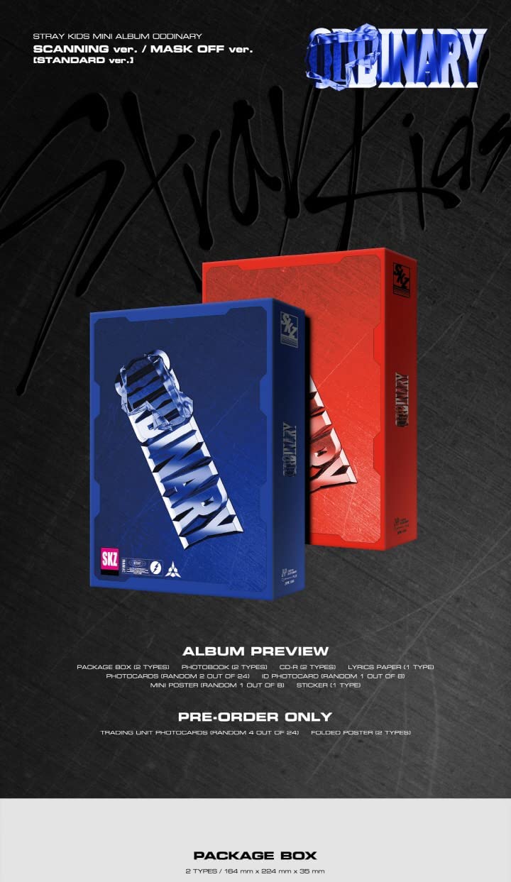 Stray Kids Mini Album : [ODDINARY] (Normal edition)