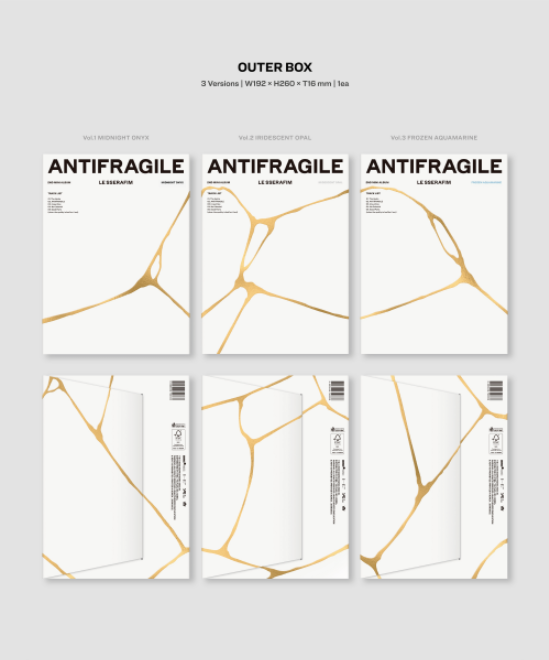 LE SSERAFIM 2nd Mini Album [ANTIFRAGILE]