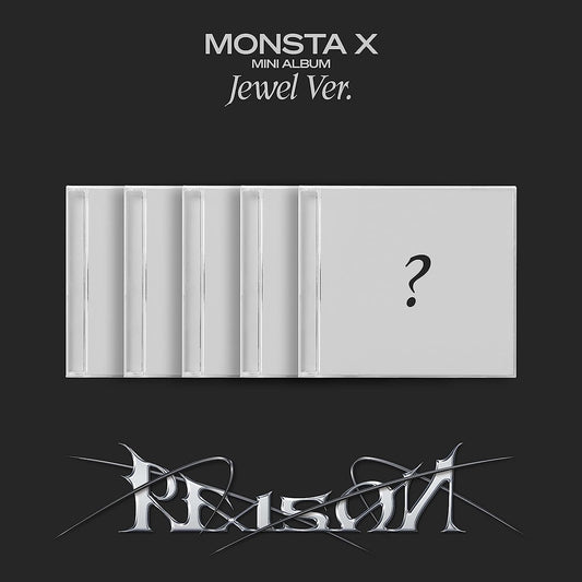 MONSTA X 12th Mini Album REASON Jewel Case Ver. Random