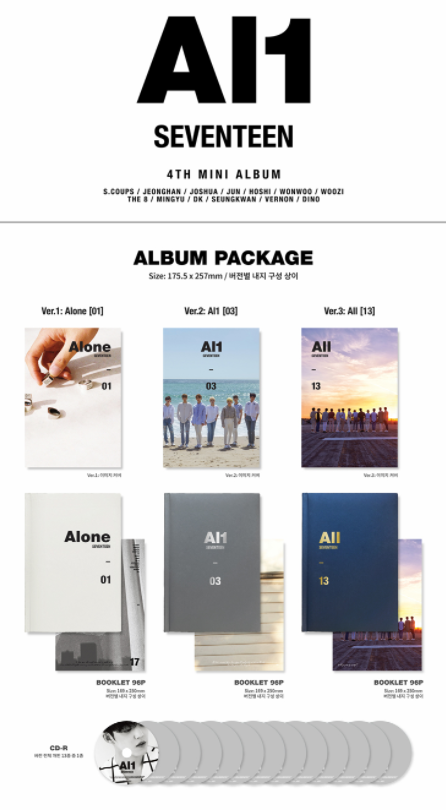 SEVENTEEN4th Mini Album Al1