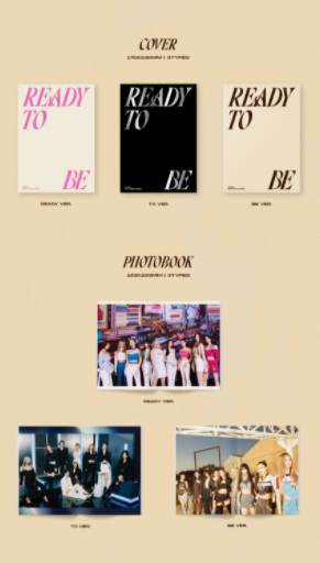 TWICE12th Mini Album  READY TO BE