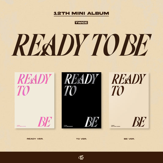 TWICE12th Mini Album  READY TO BE