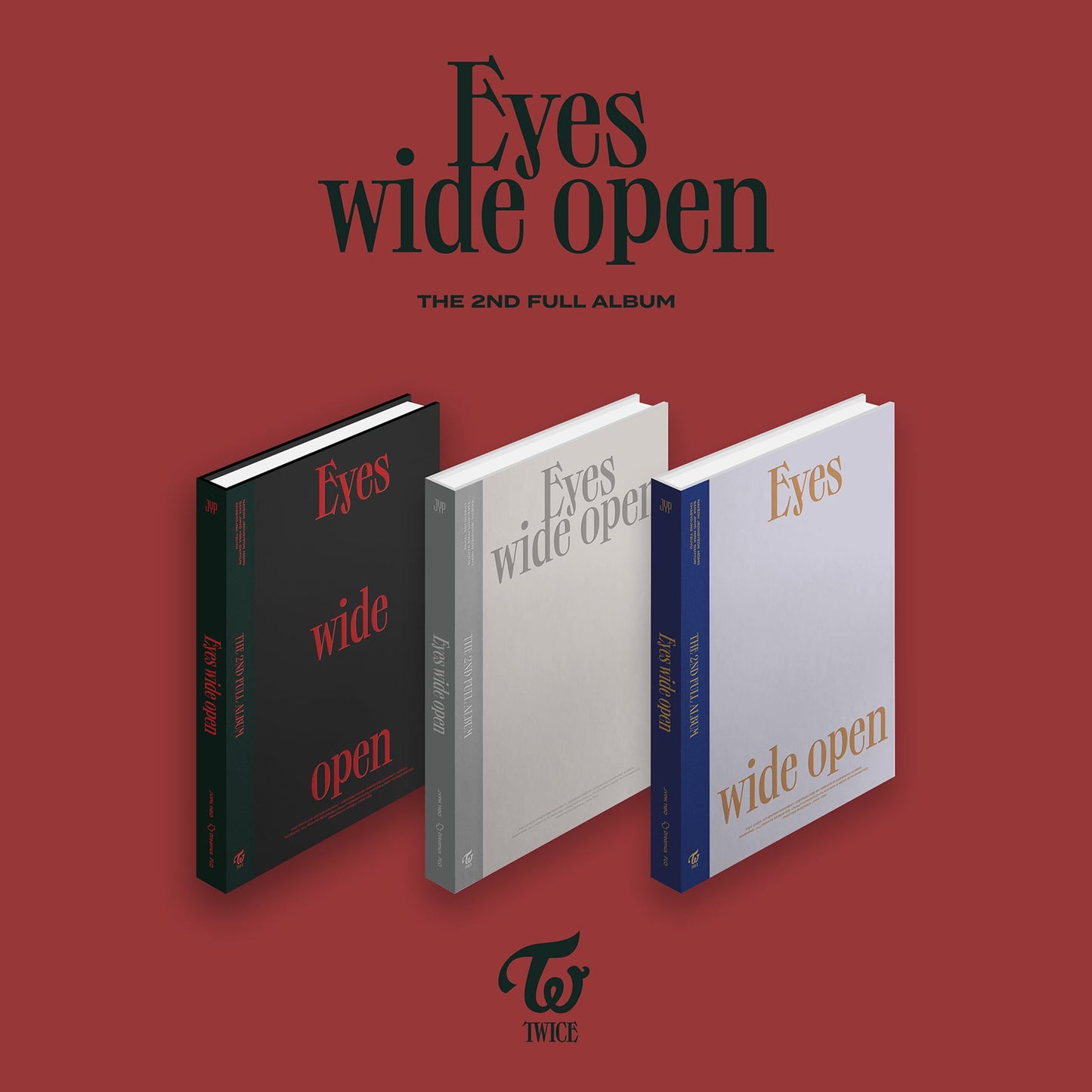 TWICE: 2nd Album - [Eyes wide open]